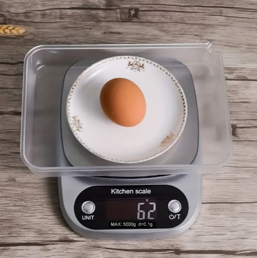 Accurate Electronic Kitchen Scale – 1g/5g Precision Digital Food Scale for Baking, Cooking & Meal Prep